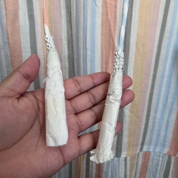 Soft Surroundings Laguna Gauze Midi Tiered Dress - Picture 8 of 15